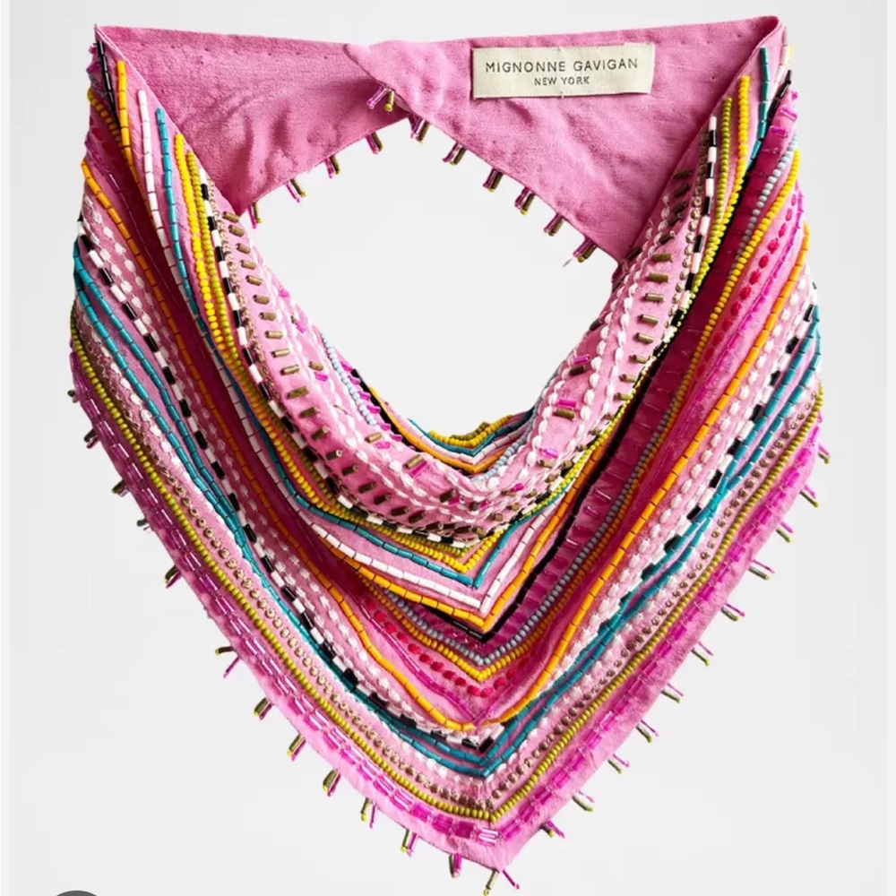 Mignonne Gavigan Colorful Palma Beaded Bandana